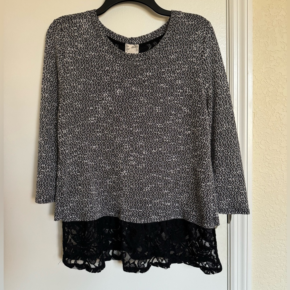 Blu-pepper Women’s Long Sleeve Blouse, L 🦋